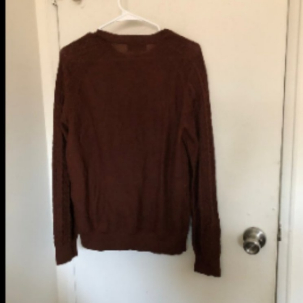 Reiss Mens Wool Blend Knight Knit Sweater Sz M - Picture 5 of 5